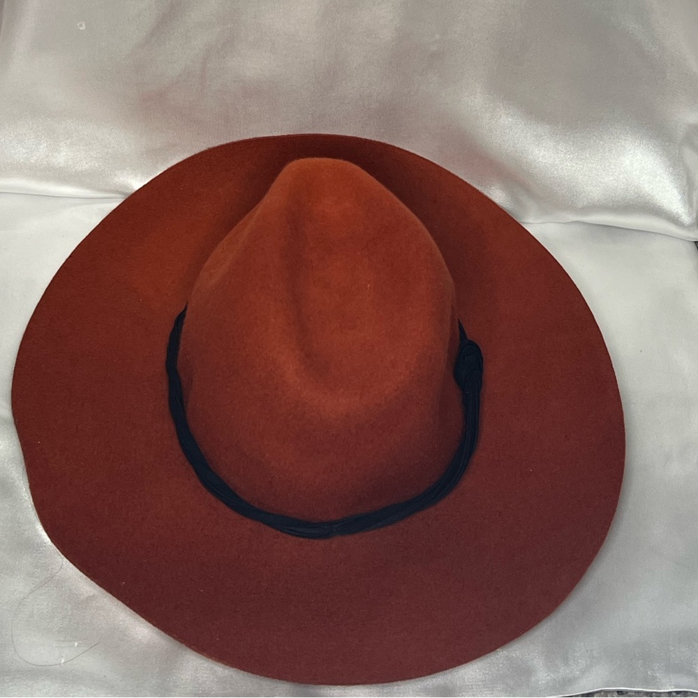 Brown bohemian hat